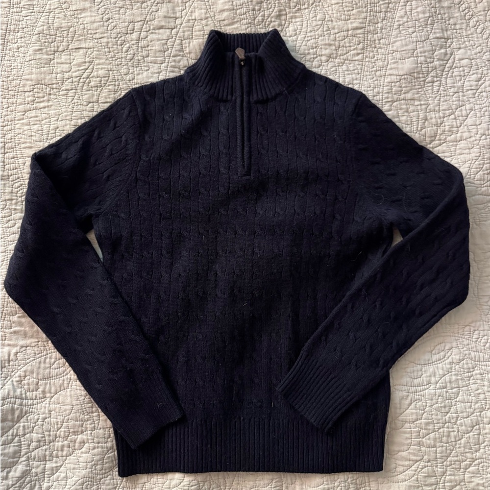 Brooks Brothers cable knit sweater